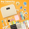 Toplive High Capacity Pencil Case, Large Pencil Pouch Minimalism Pen