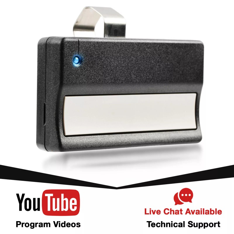 NAR For Liftmaster 81LM Garage Door Remote Opener (1993-1997) Green