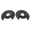 Zyntorly Set of 2 Brake Dust Shields Rear 924-373 for