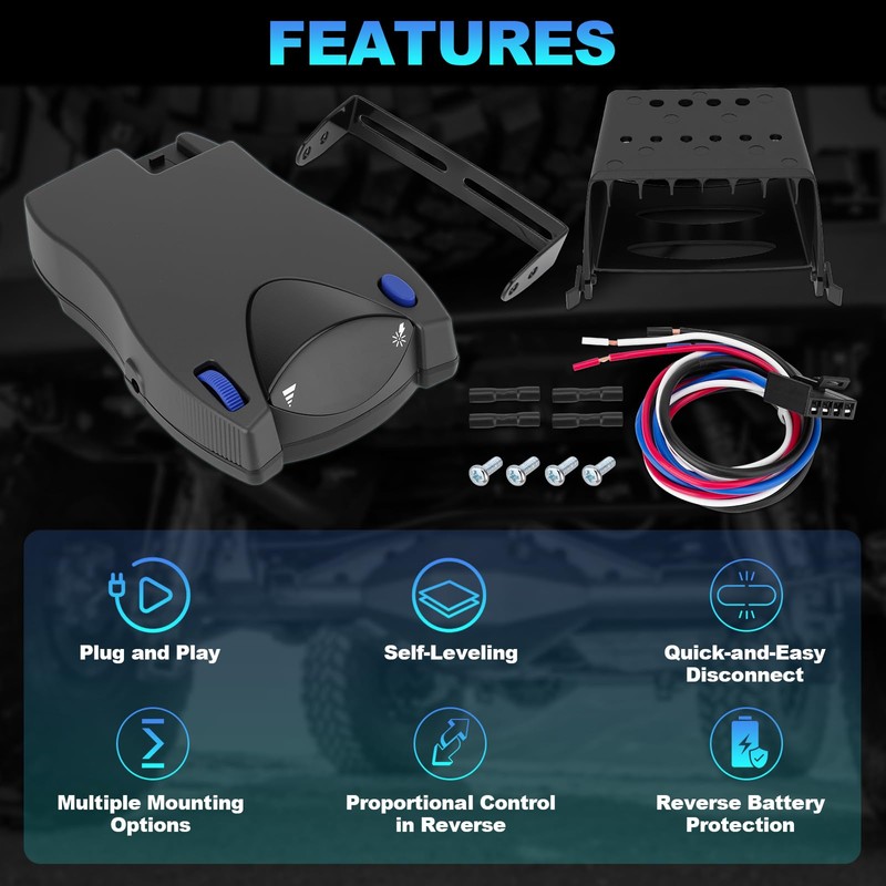 Electronic Brake Controller Compatible with Ford GM Chevy Dodge RAM