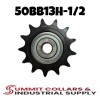 SUMMIT COLLARS #50 Roller Chain Idler Sprocket 1/2" Bore Hardened