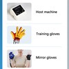 Hand Function Training Glove Rechargeable Hot Compress 3 Modes 9