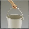 Richell Bucket 15 Type Main Unit Only "D'Spot" Gray