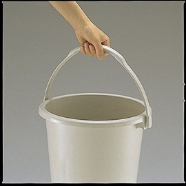 Richell Bucket 15 Type Main Unit Only "D'Spot" Gray