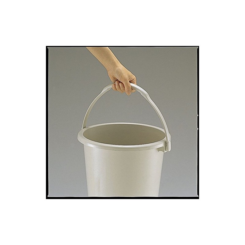 Richell Bucket 15 Type Main Unit Only "D'Spot" Gray