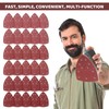 60PCS Sanding Pads, Hook and Loop Sanding Sheet Mouse Sander