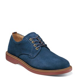 Florsheim Supacush Plain Toe Ox Jr Boys' Toddler-Youth Oxford 6.5 M US Big Kid Navy