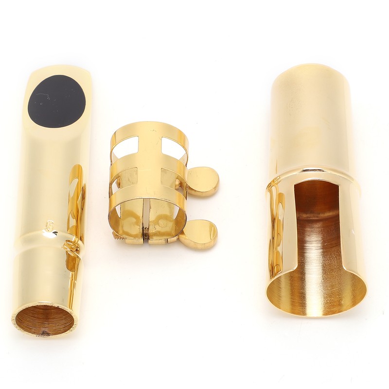 Eb Alto Sax Saxophone 5C Mouthpiece with Cap Pads Musical