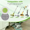 6.3 inch Electric Spin Mop Pads Compatible with Vmai Alfabot