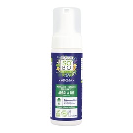 So'Bio étic - Detoxifying Cleansing Foam, Tea Tree (1 x 150 ml)