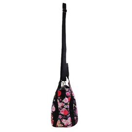 RINRE KTBW Sanrio SANRIO Women's Shoulder Bag, Kitty, Japanese Pattern, 2-Way Handbag, Mini Tote, Japanese Pattern, Kimono, Cherry Blossom Butterfly