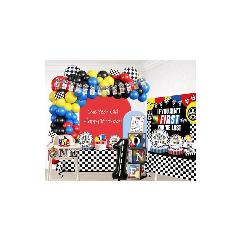 268pcs If You Ain't First You're Last Birthday, All-in-1 Set