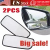 2x 360° Stick on Rear View Auxiliary Blind Spot Mirror