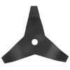 Black Weed Wacker Blades 3 Teeth Carbon Steel Brush Cutter