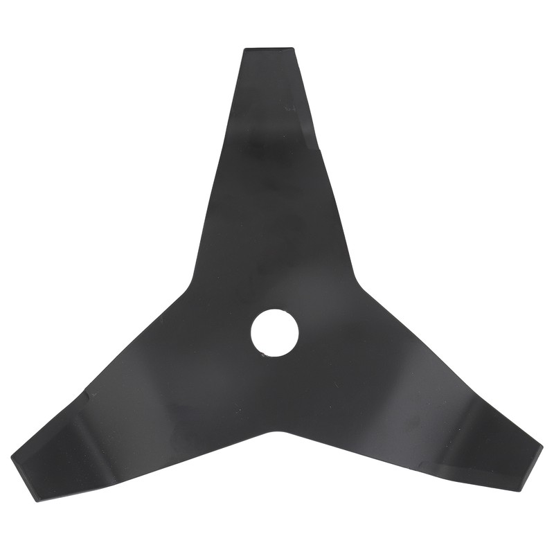 Black Weed Wacker Blades 3 Teeth Carbon Steel Brush Cutter