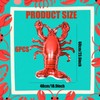 6Pcs Stand Lobster Balloons,Giant Crawfish Aluminum Foil for Ocean Animals
