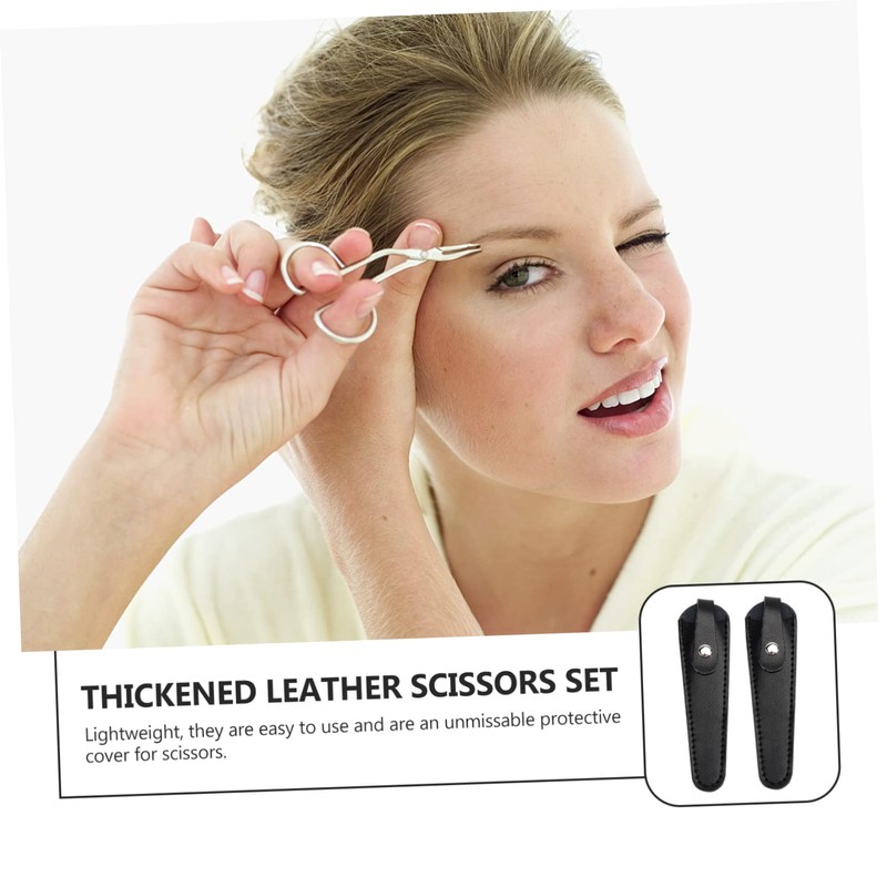 Ipetboom 2sets Scissor Covers Durable Protective Sleeves for Tool Storage