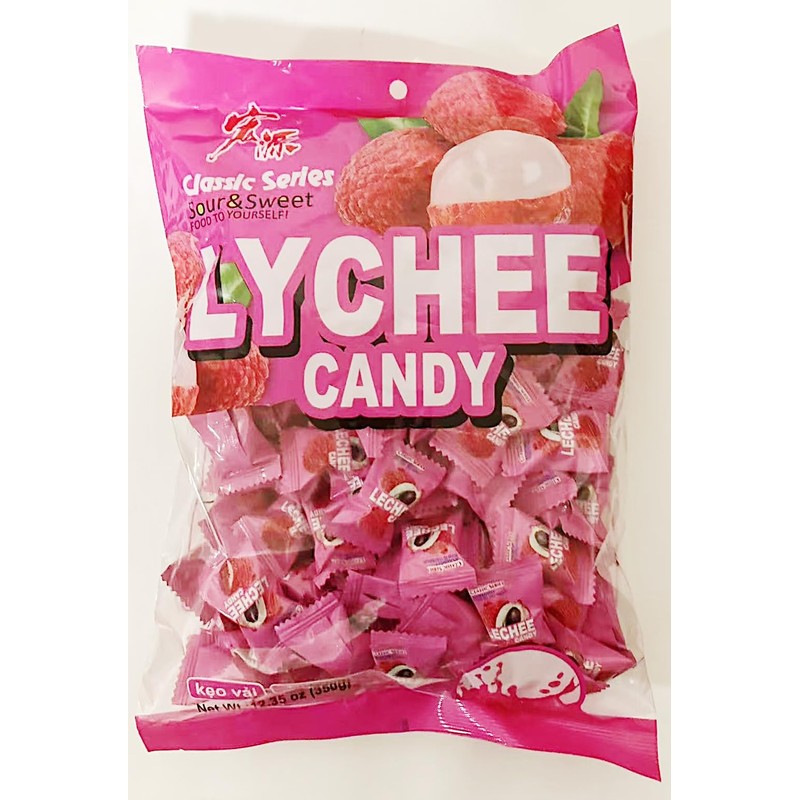 Classic Series Sour & Sweet Lychee Candy,Hard Candy,12.3 oz, 2