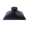 POWERTEC 70169V Mini Gulp Dust Hood with 4 Inch ID