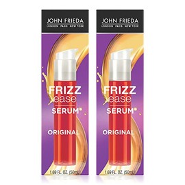 John Frieda Frizz Ease - Suero original para el cabello, protege contra el encrespamiento, el calor y la humedad mientras agrega brillo, hidrata y sua