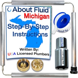 Rotten Egg Odor Sulfur Smell Fix, About Fluid Michigan, Aluminum Zinc Anode Rod Plus Removal/Installation Kit for Water Heater, Reduces Corrosion, Flexible 304 Stainless Steel Aircraft Connectors