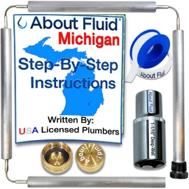 Rotten Egg Odor Sulfur Smell Fix, About Fluid Michigan, Aluminum Zinc Anode Rod Plus Removal/Installation Kit for Water Heater, Reduces Corrosion, Flexible 304 Stainless Steel Aircraft Connectors