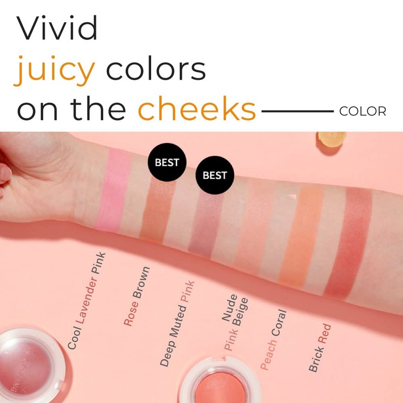 A'PIEU JUICY-PANG JELLY BLUSHER (RD01) - Velvety finish - Easy