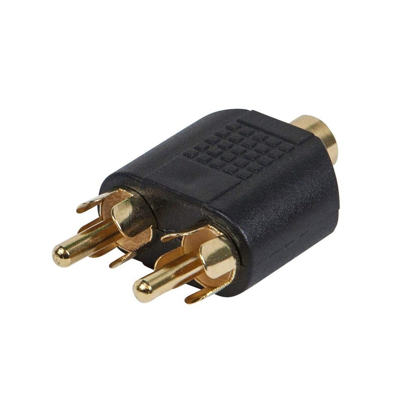 Monoprice 107198 3.5mm Stereo Jack to 2 RCA Plug Splitter