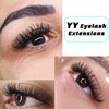 VAVALASH W-shaped Eyelash Extension 4D Premade Fans 0.07 D Curl