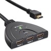 GTMax HDMI 3-In 1-Out HDMI Auto Switch with 1.5FT Pigtail