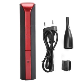 Professional Electric Eyebrow Trimmer Nose Hair Cutter Trimming Machine   Red