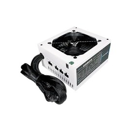 Apevia ATX-ES700-WH Essence 700W ATX Semi-Modular Gaming Power Supply with Auto-Thermally Controlled 120mm Black Fan, 115/230V Switch, All Protections, White Casing