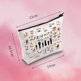 Friend TV Show Merchandise Friend TV Show Fan Gift Friend TV Show Makeup Zipper Pouch (Frien Makeup)