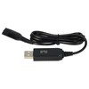vhbw Ladekabel kompatibel mit Braun Silk&Soft 5360, 5560 Rasierer -