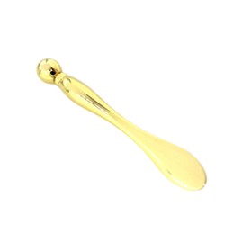 Baluue 1pc Eye Massage Stick Facial Accessories Face Spoon Eye Cream Massage Sticks Eye Applicator Wands Massage Tools Eye Cream Roller Applicator Eye Massage Applicator Massager Golden