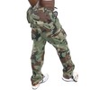 GSGGIG Cargo Pants Women, Camo Hiking Pants, Casual Y2K Parachute