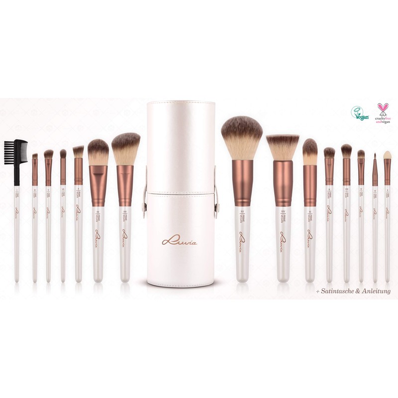 Luvia Cosmetics Tube Brush Set