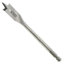IVY Classic 10710 5/8 x 6-Inch Swift Bore® Wood Spade Bit, High-Carbon Steel, 1/Card