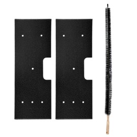 Sthovd WH01X35719 Lint Filter with Dryer Vent Brush Replacement for GE Profile Washer Dryer Combo Fit for GE Models Washer Dryer PFQ97HSPV0DS Reusable and Washable Dryer Foam Filter 2 pack