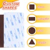 VOCOMO Felt Furniture Pads, Heavy Duty Felts Strip Roll with