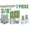 Legacy Manufacturing 7pc Legacy Flexzilla 3/8" Pro High Flow Air