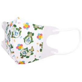 Skater MSKB25N-A Non-Woven 3D Masks, 25 Masks, Boxed, Ages 2 - 3 Years, For Kids, Increased Volume, 3-Layer Construction