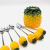 Fruit Pineapple Shaped Dessert Cutlery Set FS237