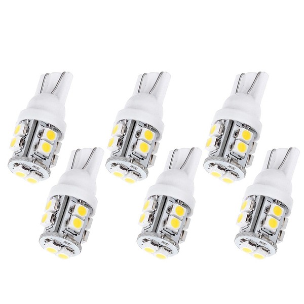 cciyu 194 LED Bulbs T10 168 Super Bright:6000K White Wedge