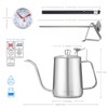 Easyworkz Gage Gooseneck Pour Over Coffee Kettle 600ml with Thermometer