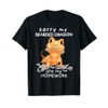 Funny Bearded Dragon Cute Lizard Beardie Ate My Homework T-Shirt