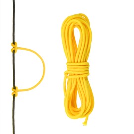 sourcing map 10 Feet Archery D Loop Rope String Nocking Loop Rope Serving Thread Release Material for Compound Archery Bowstring(Yellow)