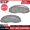 EXPPOWER Front Rear Semi-Metal Brake Pads for Dodge Dakota 2003