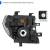 Spec-D Tuning Black Replacement Headlights Compatible with 2005-2008 Nissan Frontier,
