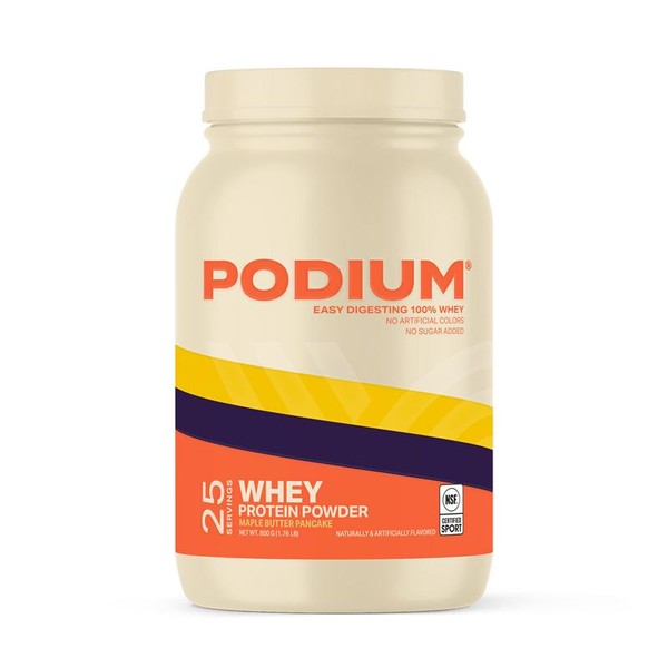 Podium Whey Protein Powder | Maple Butter Pancake Flavor –